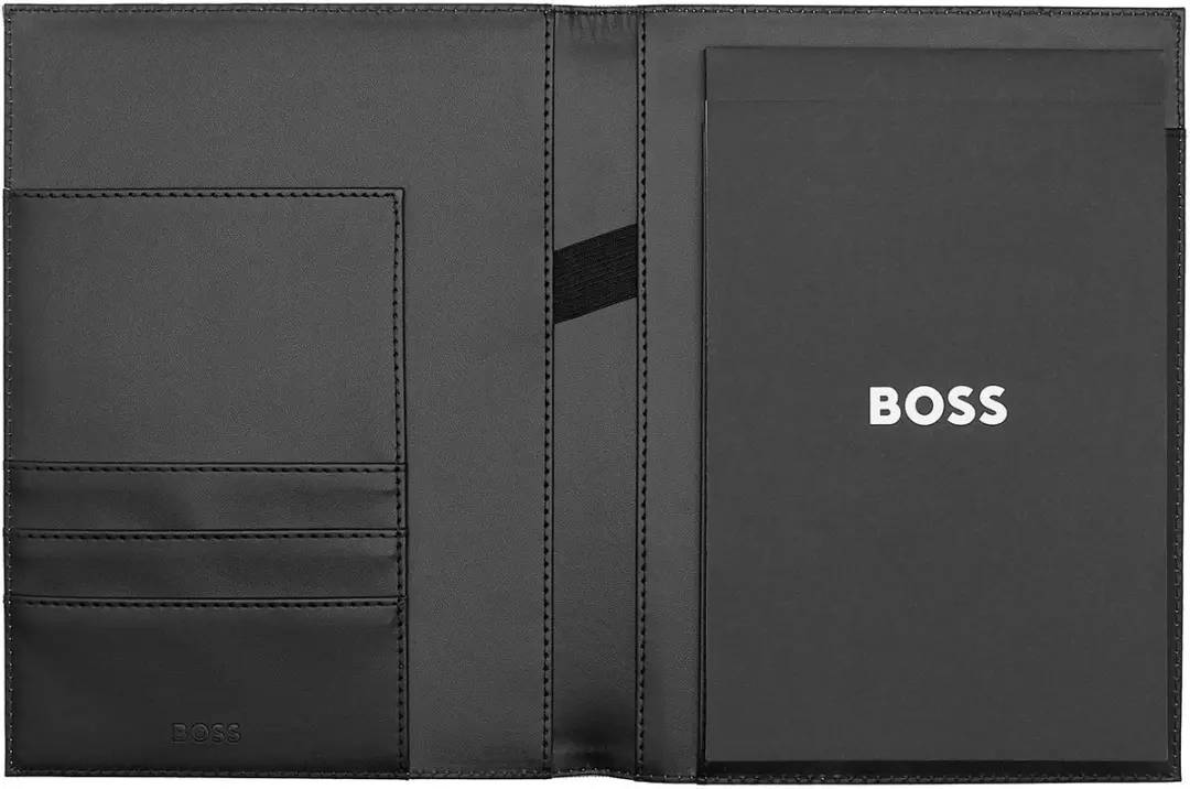 BOSS Formation Line A5 Schrijfmap - Black