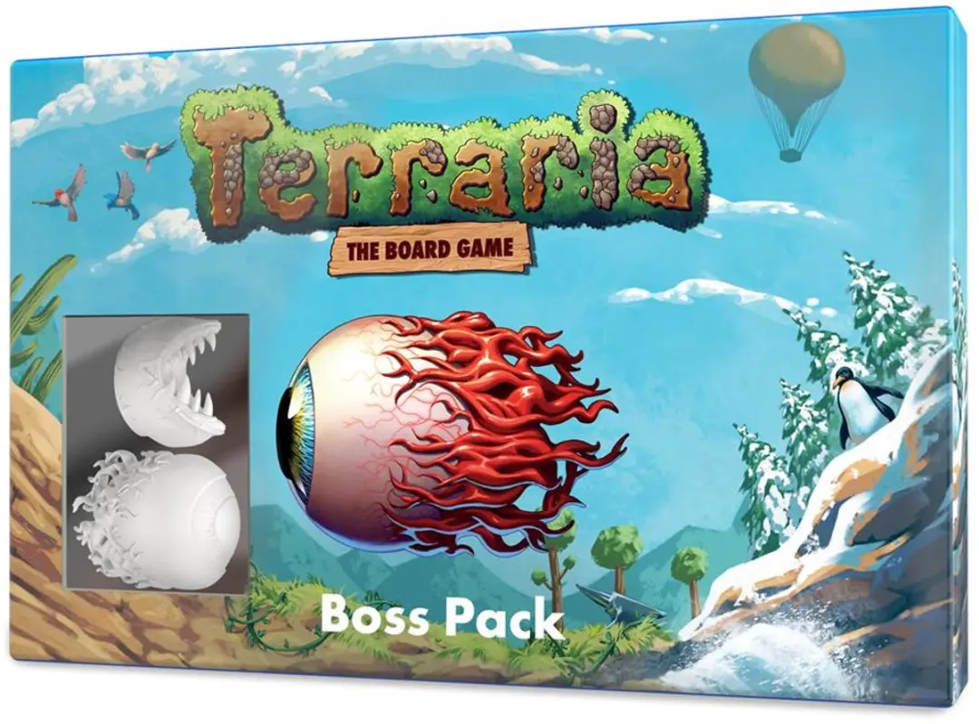 Asmodee Terraria The Boardgame Boss Miniaturen
