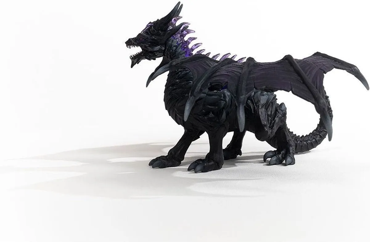 Schleich Eldrador Creatures Schaduw Draak Speelfiguur 70152 - Zwart/Paars