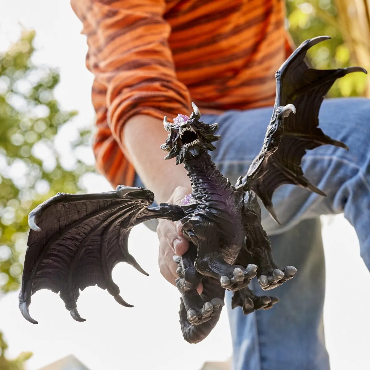 Schleich Eldrador Creatures Schaduw Draak Speelfiguur 70152 - Zwart/Paars