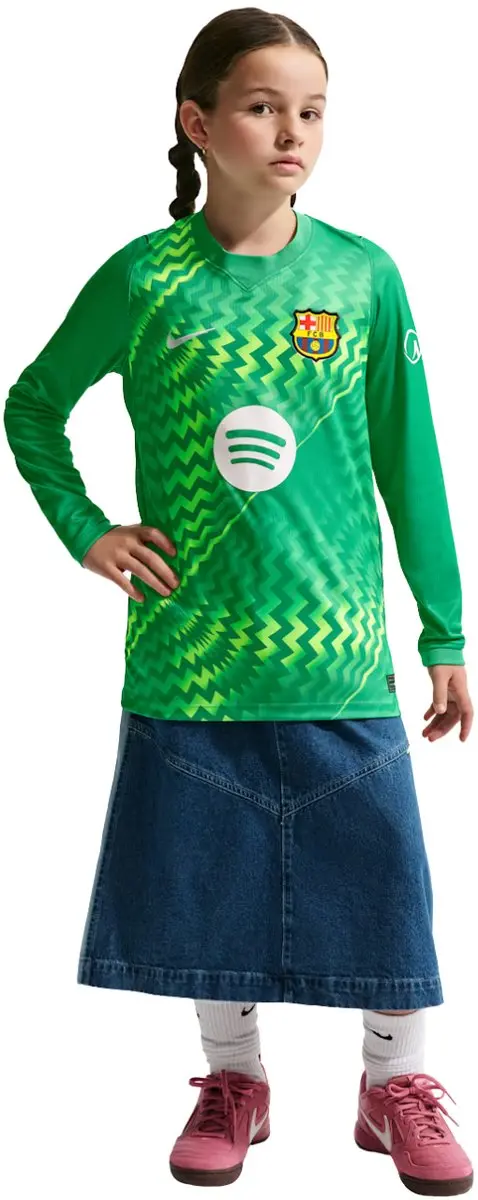 Nike FC Barcelona Goalkeeper T-shirt 2026/27 - XS - Groen