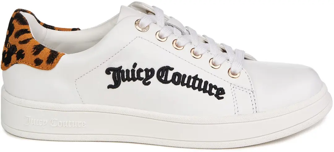 Juicy Couture Carlie Natuurlijk Lederen Sneakers - 40 - Zwart - afbeelding 3 van 4