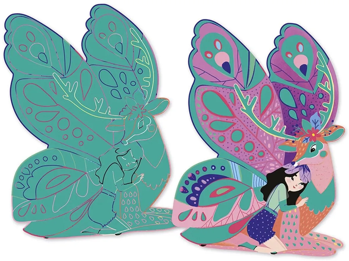 Janod Magic Fairies Knutselpakket - 11 Creaties - Multicolor