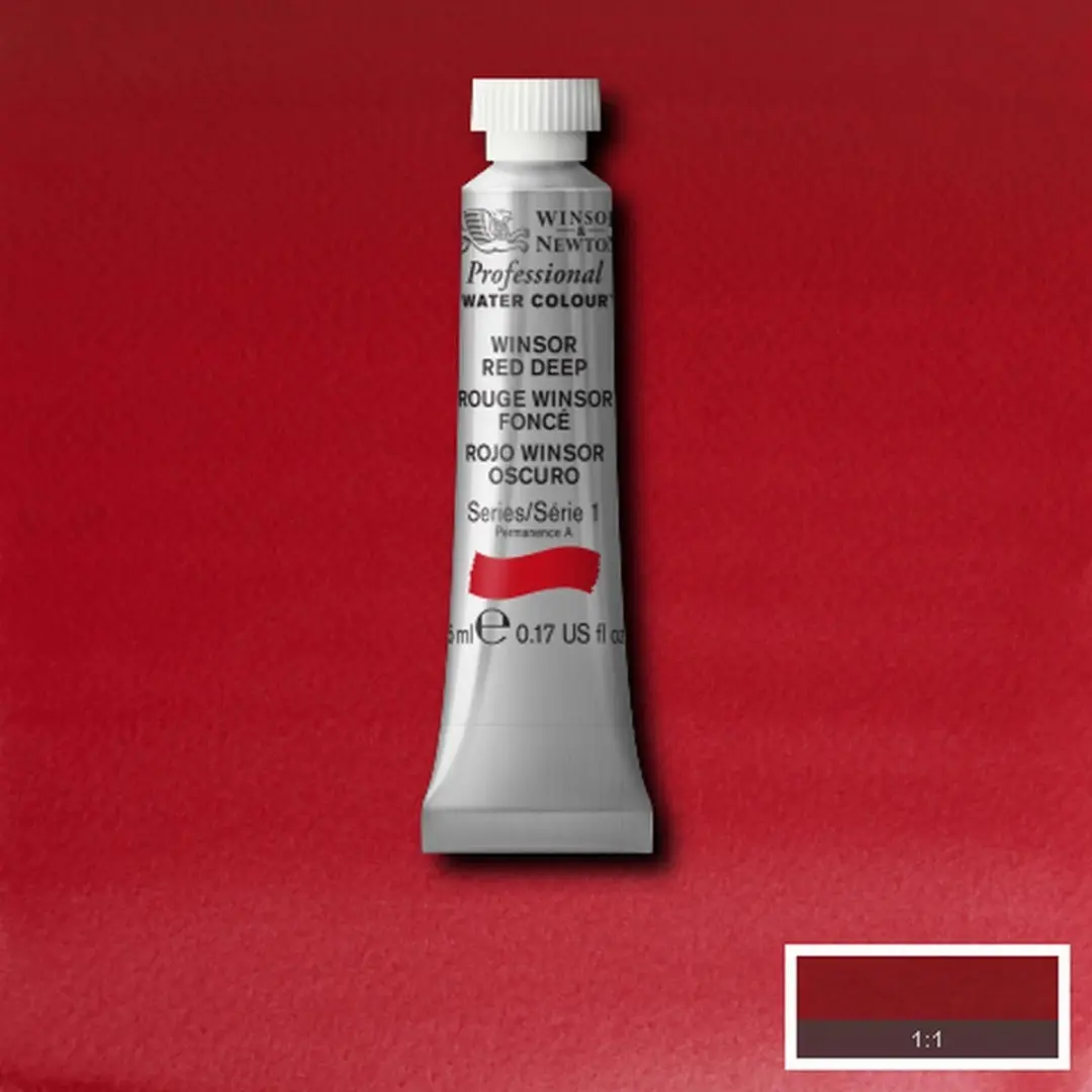Winsor & Newton Winsor Red Deep Waterverf 5ml