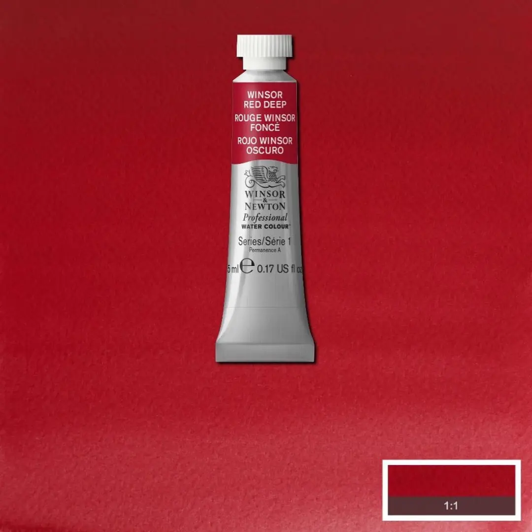 Winsor & Newton Winsor Red Deep Waterverf 5ml
