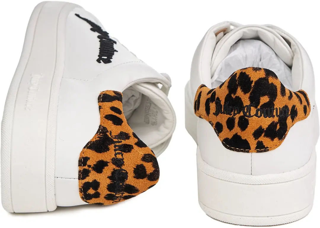 Juicy Couture Carlie Natuurlijk Lederen Sneakers - 38 - Wit - afbeelding 2 van 2