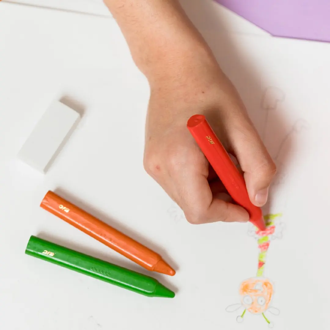 Bic Kids Plastidecor Triangle Waskrijtjes 144 Stuks - Meerkleurig - afbeelding 6 van 6