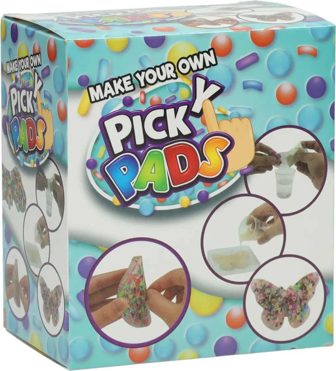 Van Manen Picky Pads Fidget Speelgoed - 8cm - Meerkleurig