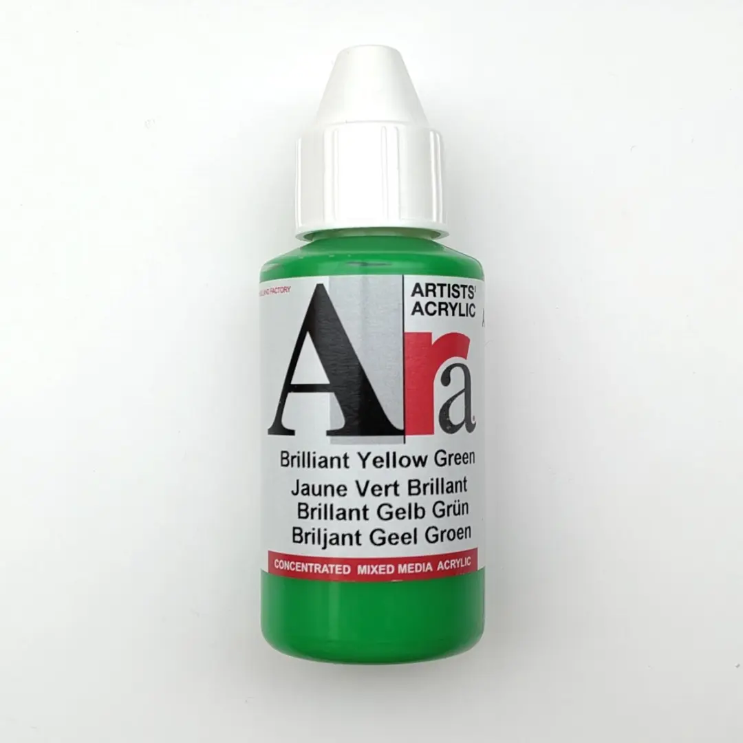 Ara Acrylverf Briljant Geel Groen 100ml