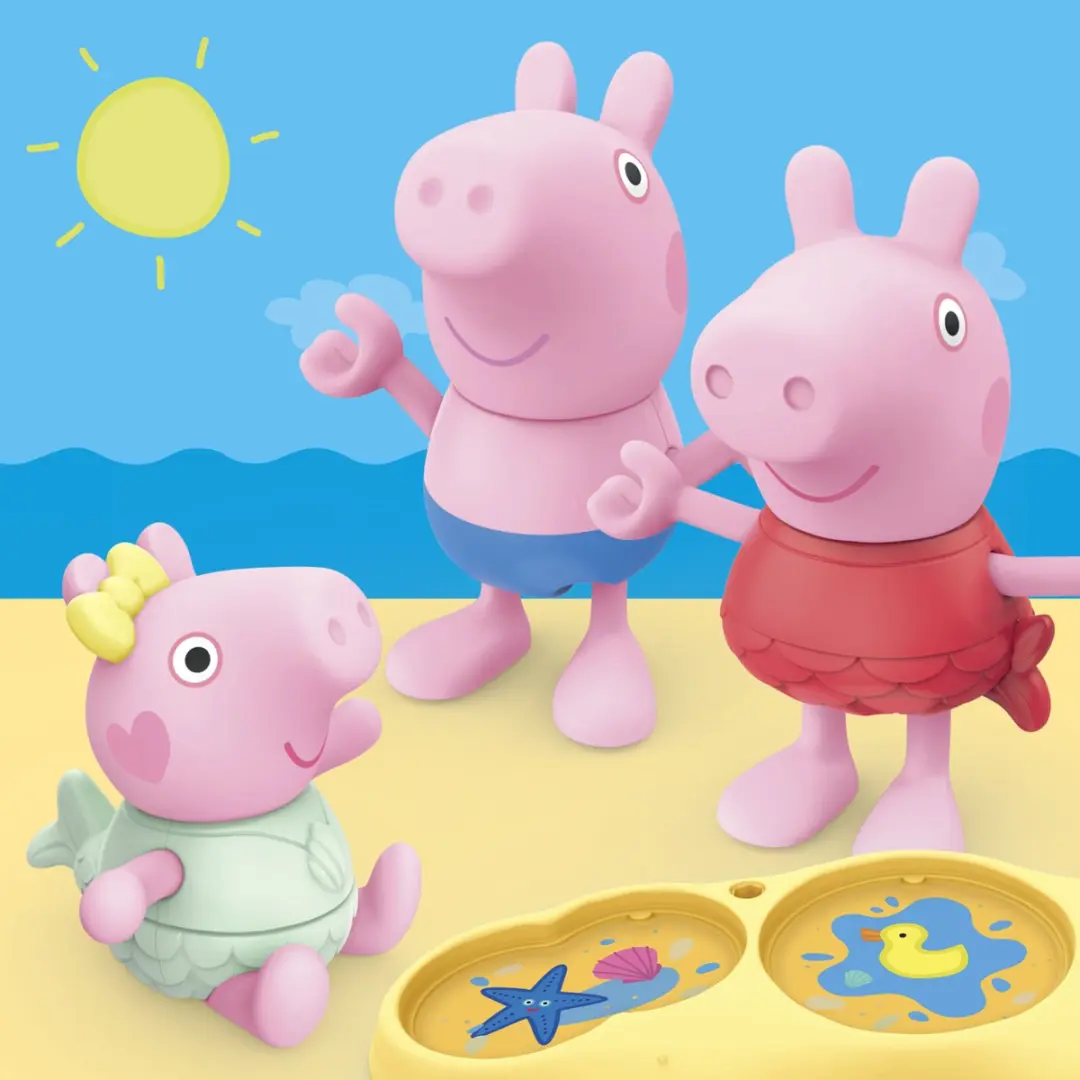 Peppa Pig Stranddag Speelset - Multi