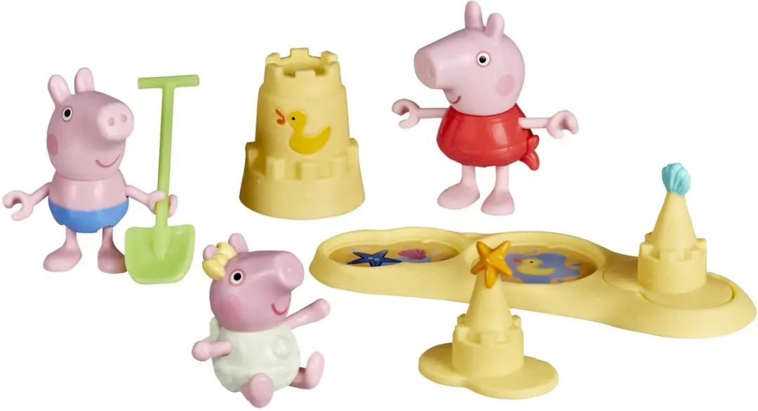 Peppa Pig Stranddag Speelset - Multi