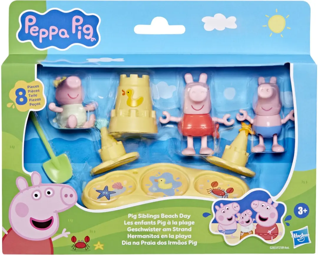Peppa Pig Stranddag Speelset - Multi