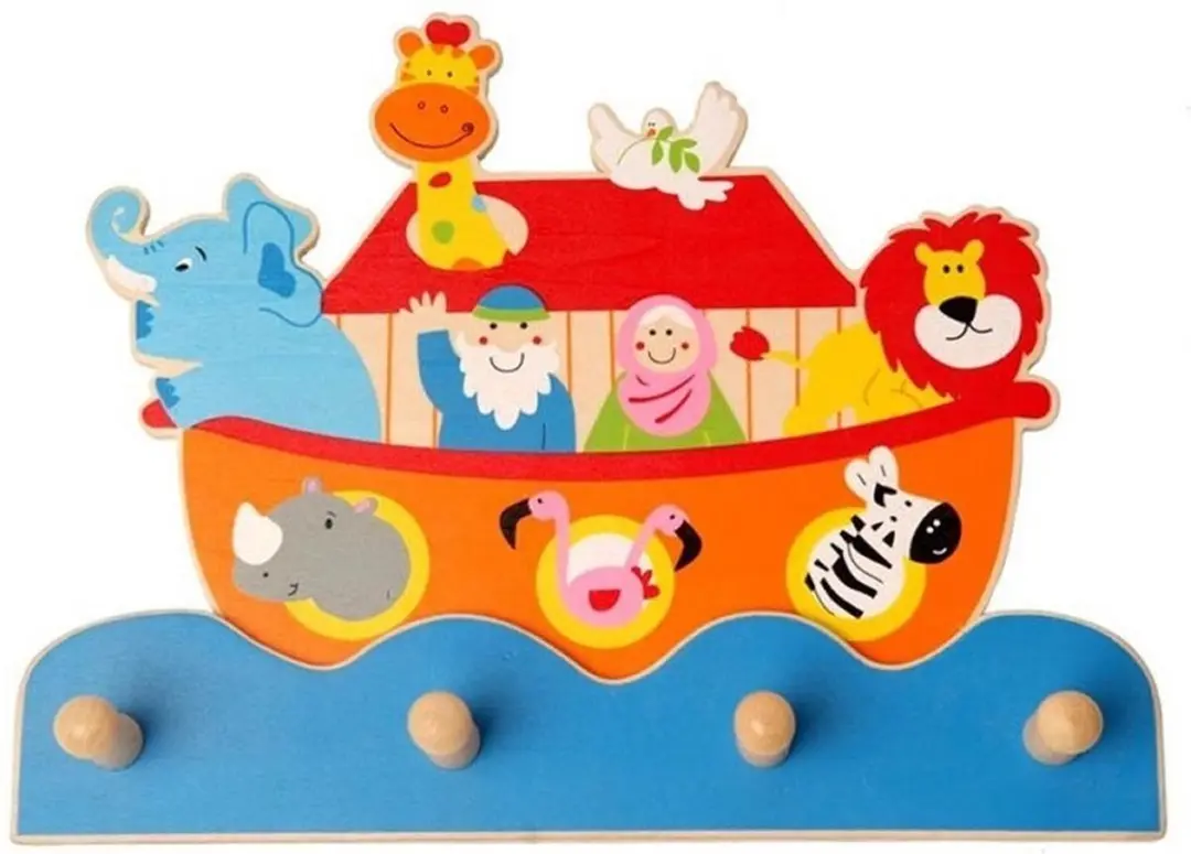 Simply For Kids Ark Van Noach Kapstok - Multi