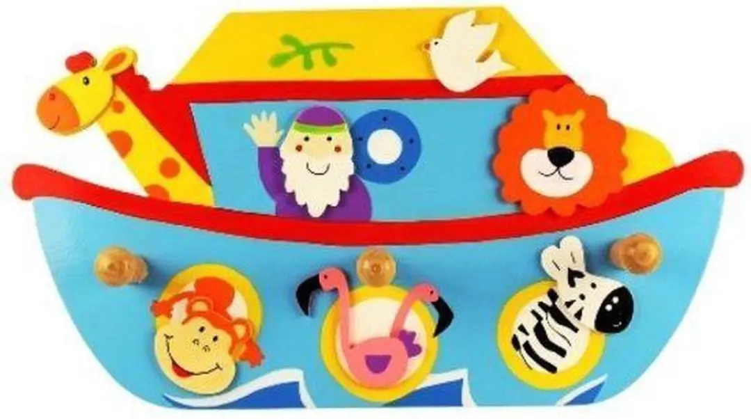 Simply For Kids Ark Van Noach Kapstok - Multi