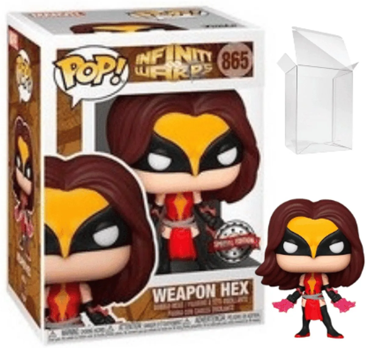 Funko Pop! Marvel Infinity Warps Weapon Hex #865