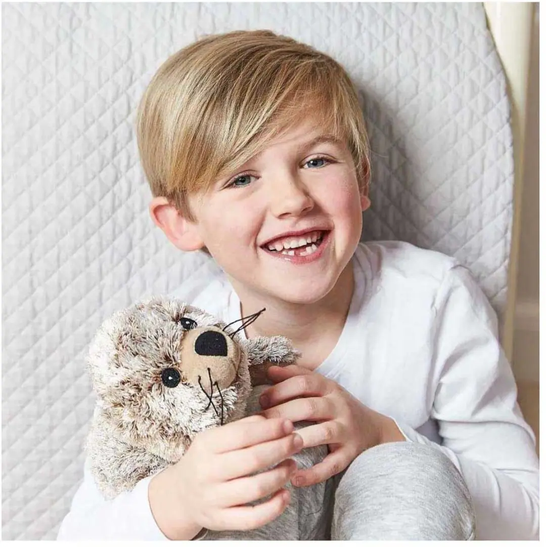 Warmies Zeehond Magnetronknuffel - Bruin/Wit