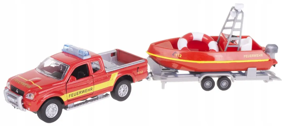 Mitsubishi Pick-up Brandweer 1:32