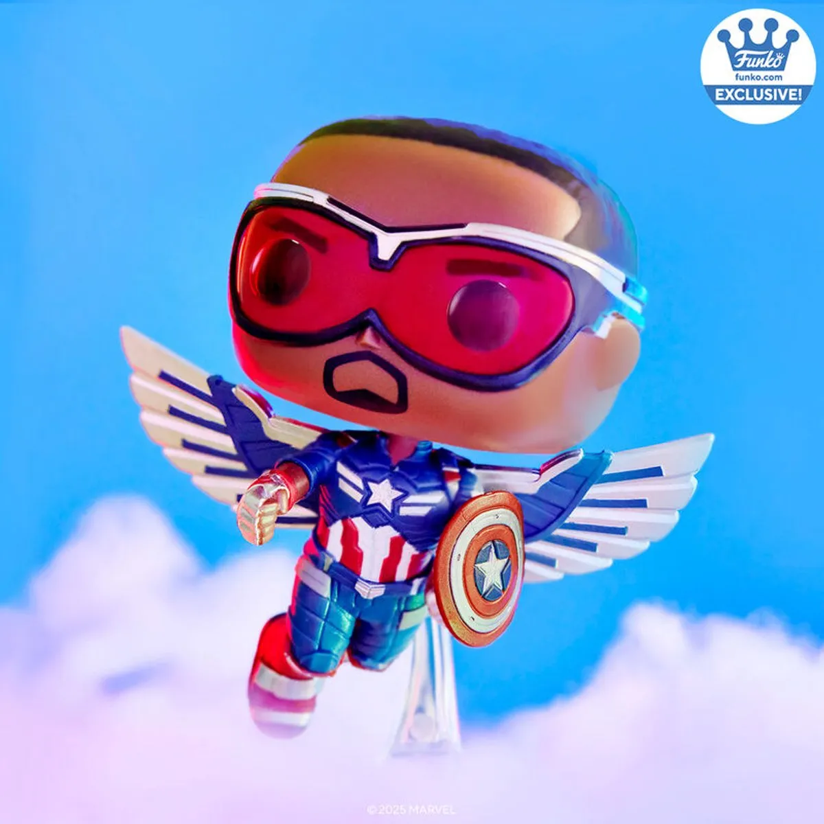 Funko Pop! Marvel Captain America Brave New World #1381 - Multicolor