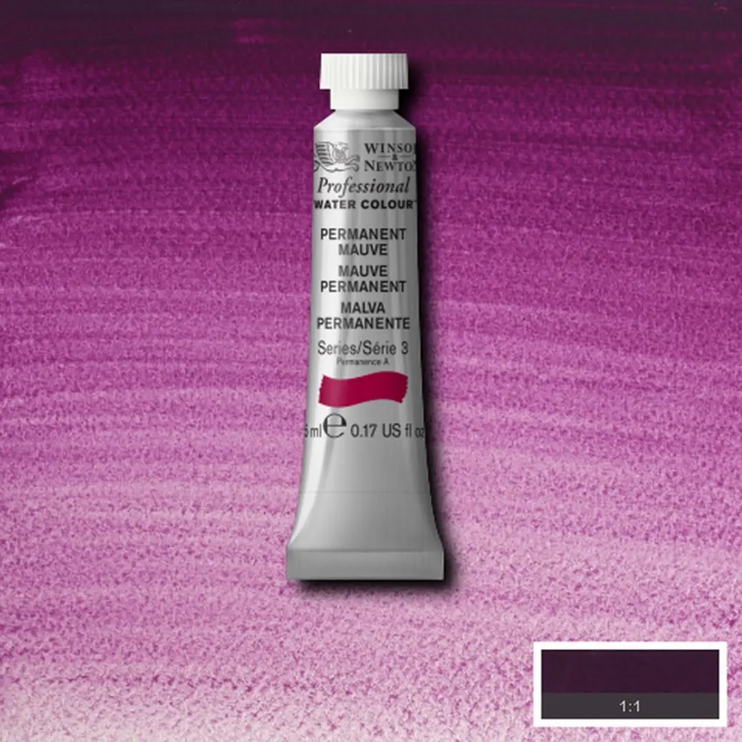 Winsor & Newton Permanent Mauve Waterverf 5ml