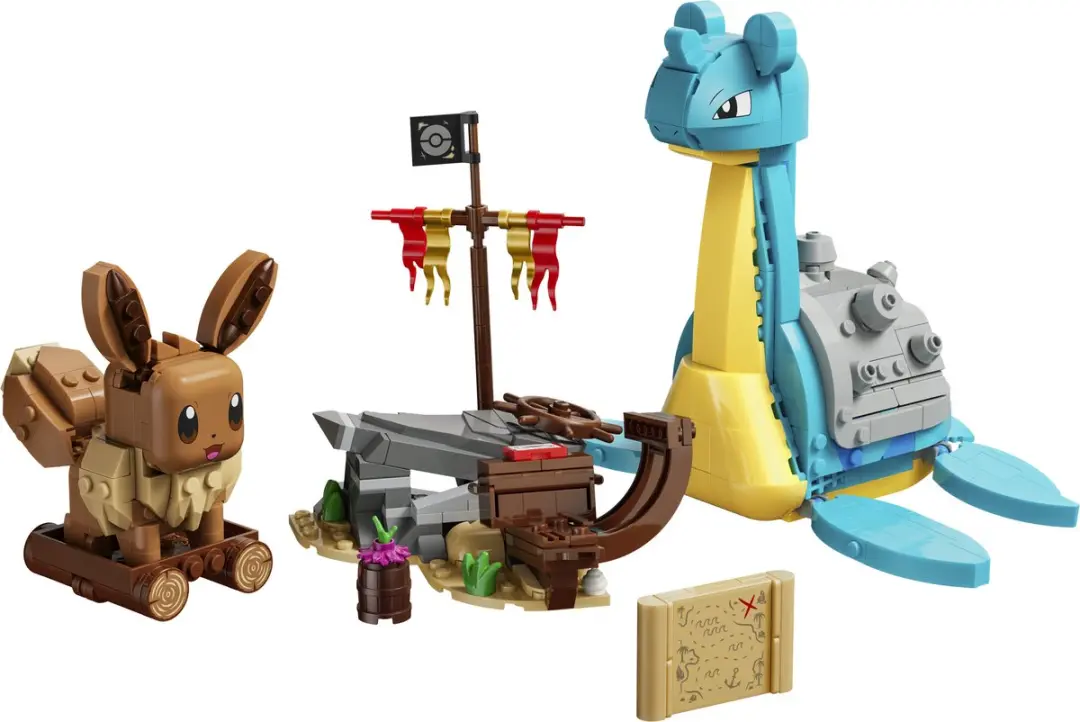LEGO 72162 Pokémon SMART Play Eevee & Lapras' Schatzoektocht - 623 Stukken - afbeelding 5 van 6