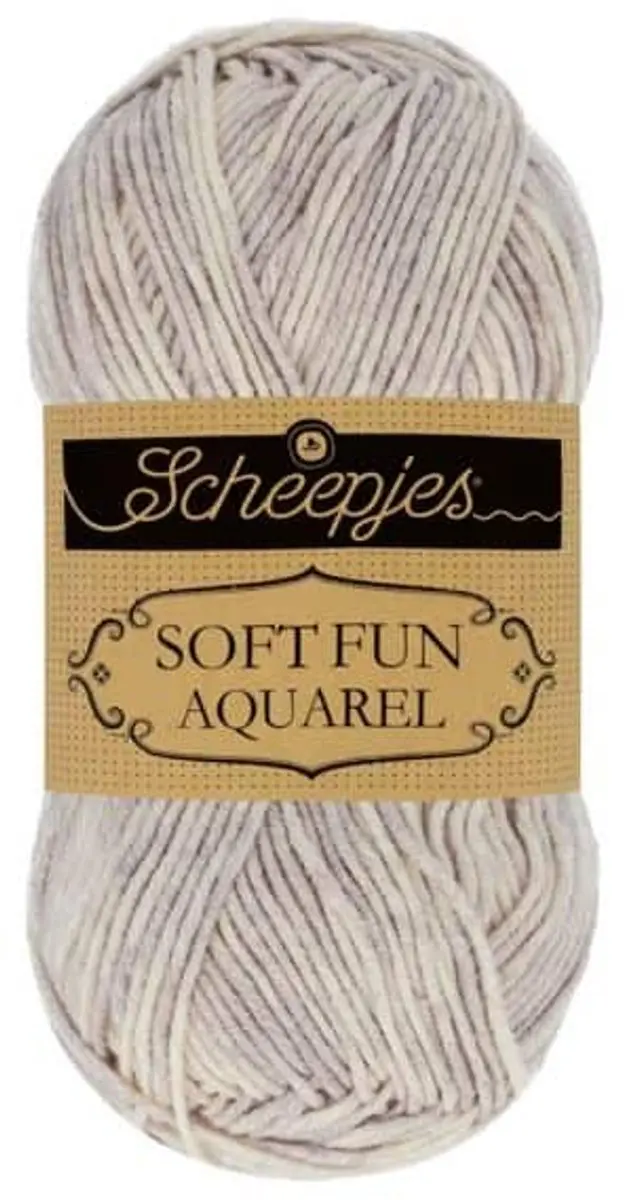 Scheepjes Softfun Aquarel 50g - Grijs