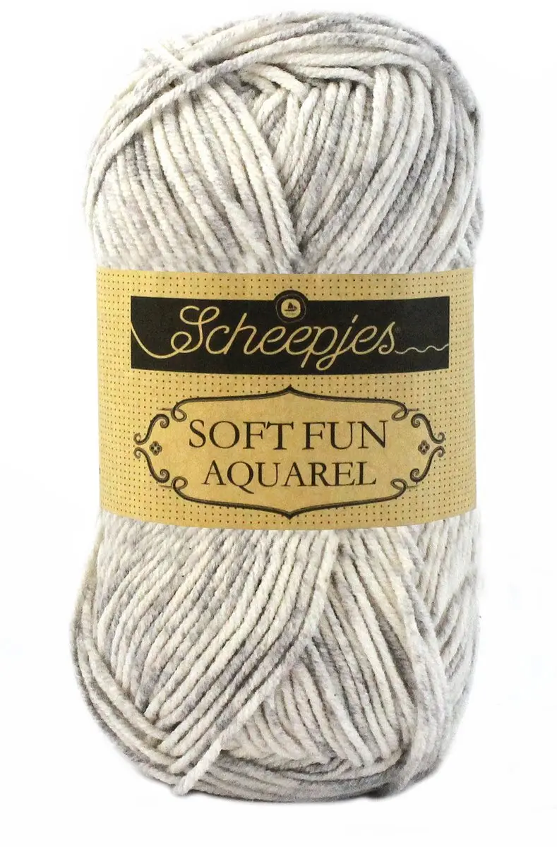 Scheepjes Softfun Aquarel 50g - Grijs