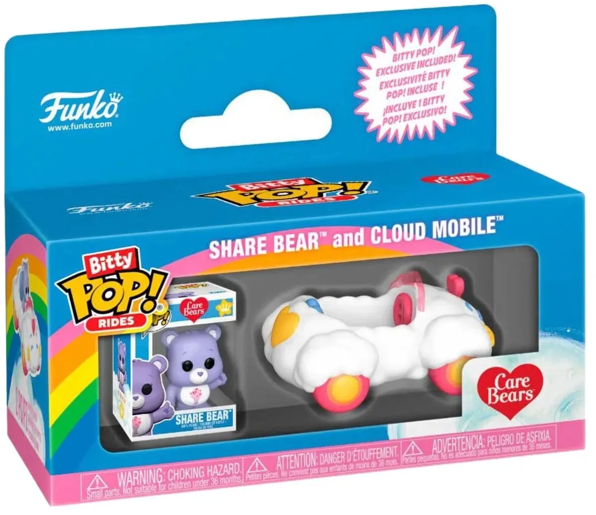 Funko Care Bears Cloud Mobile Bitty Pop! Vinylfiguur - Standard