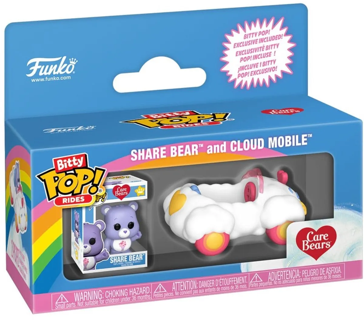 Funko Care Bears Cloud Mobile Bitty Pop! Vinylfiguur - Standard