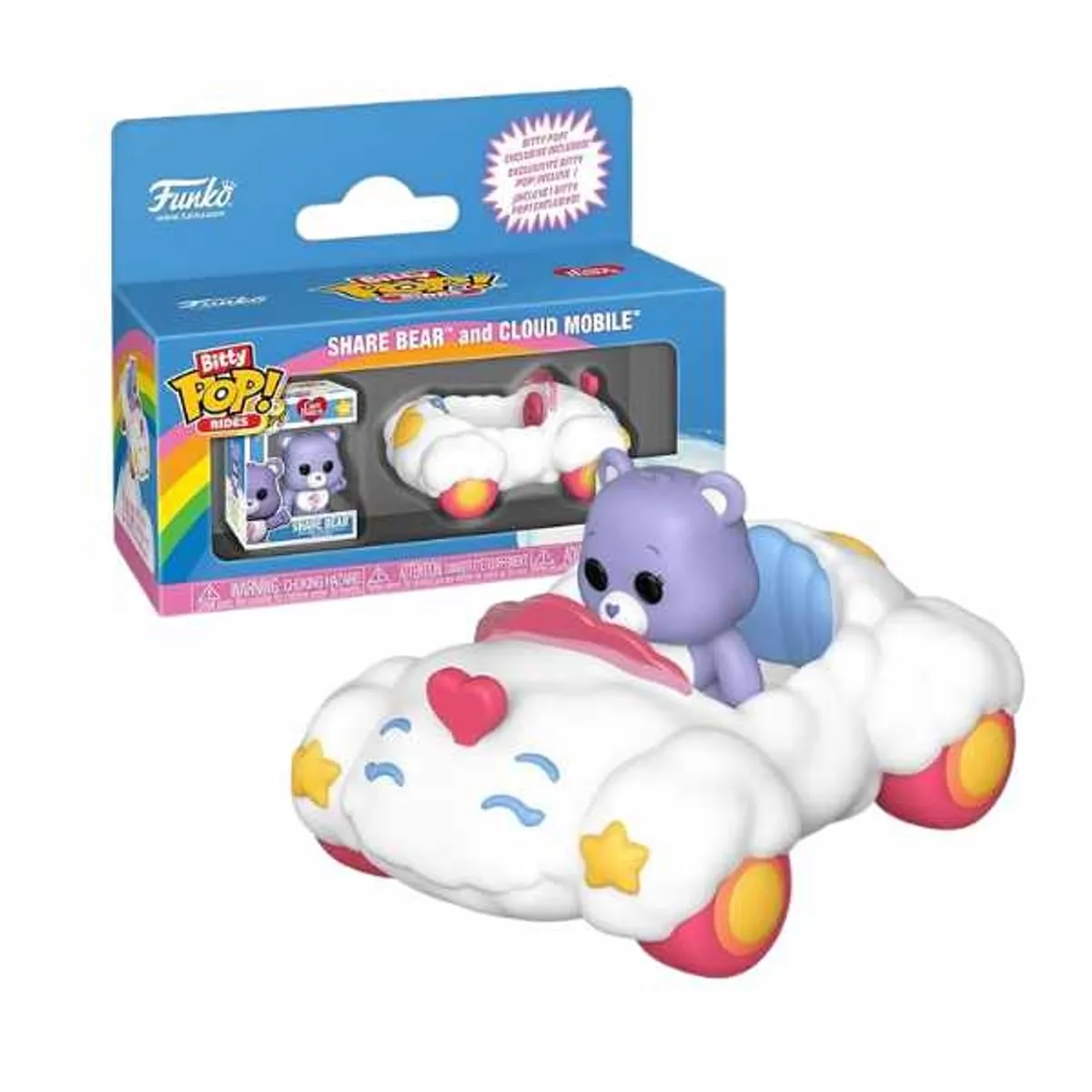 Funko Care Bears Cloud Mobile Bitty Pop! Vinylfiguur - Standard - afbeelding 6 van 6