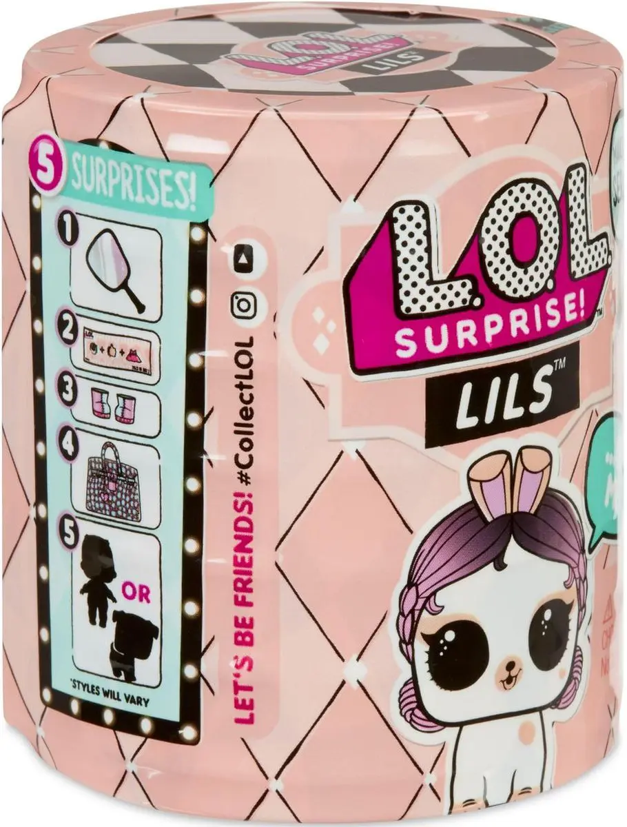 LOL Surprise! Lils Makeover Series 2A - Multicolor