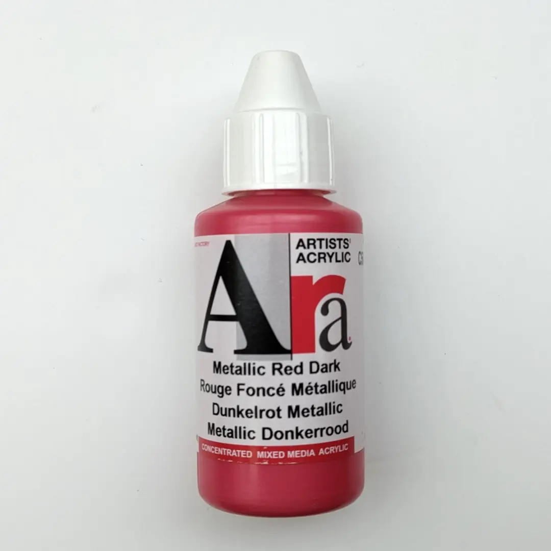 Ara Acrylverf Metallic Donkerrood C560