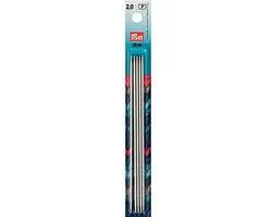 Prym Sokkenbreinaalden Driehoekig 20cm - Maat 3.0 - Grijs