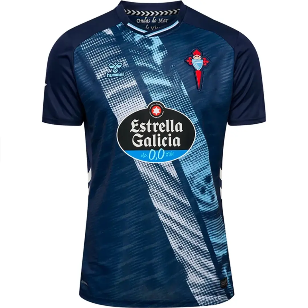 hummel RC Celta de Vigo 25/26 T-shirt - M - Blauw - afbeelding 6 van 6