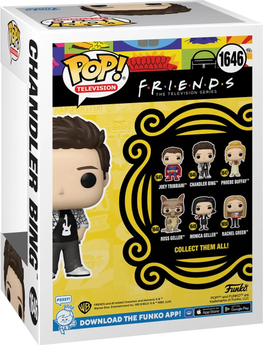 Funko Pop! Chandler Bing Friends - Multicolor