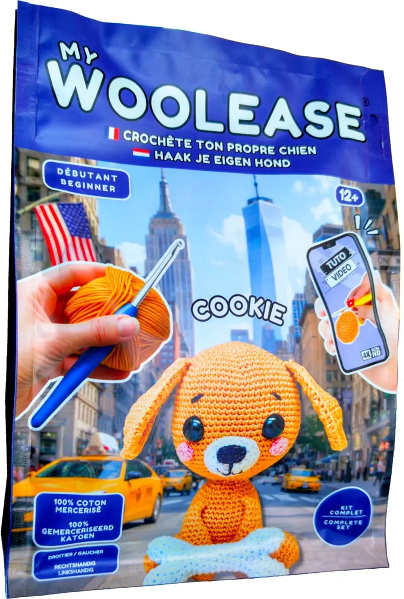 Geronimo Games My Woolease Haakpakket Cookie the Dog