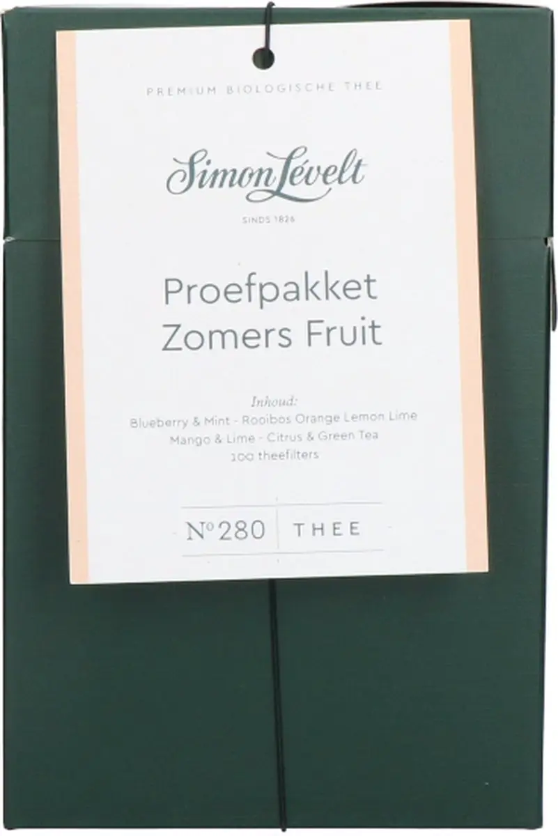 Simon Lévelt Proefpakket Zomers Fruit - 4 Theesoorten