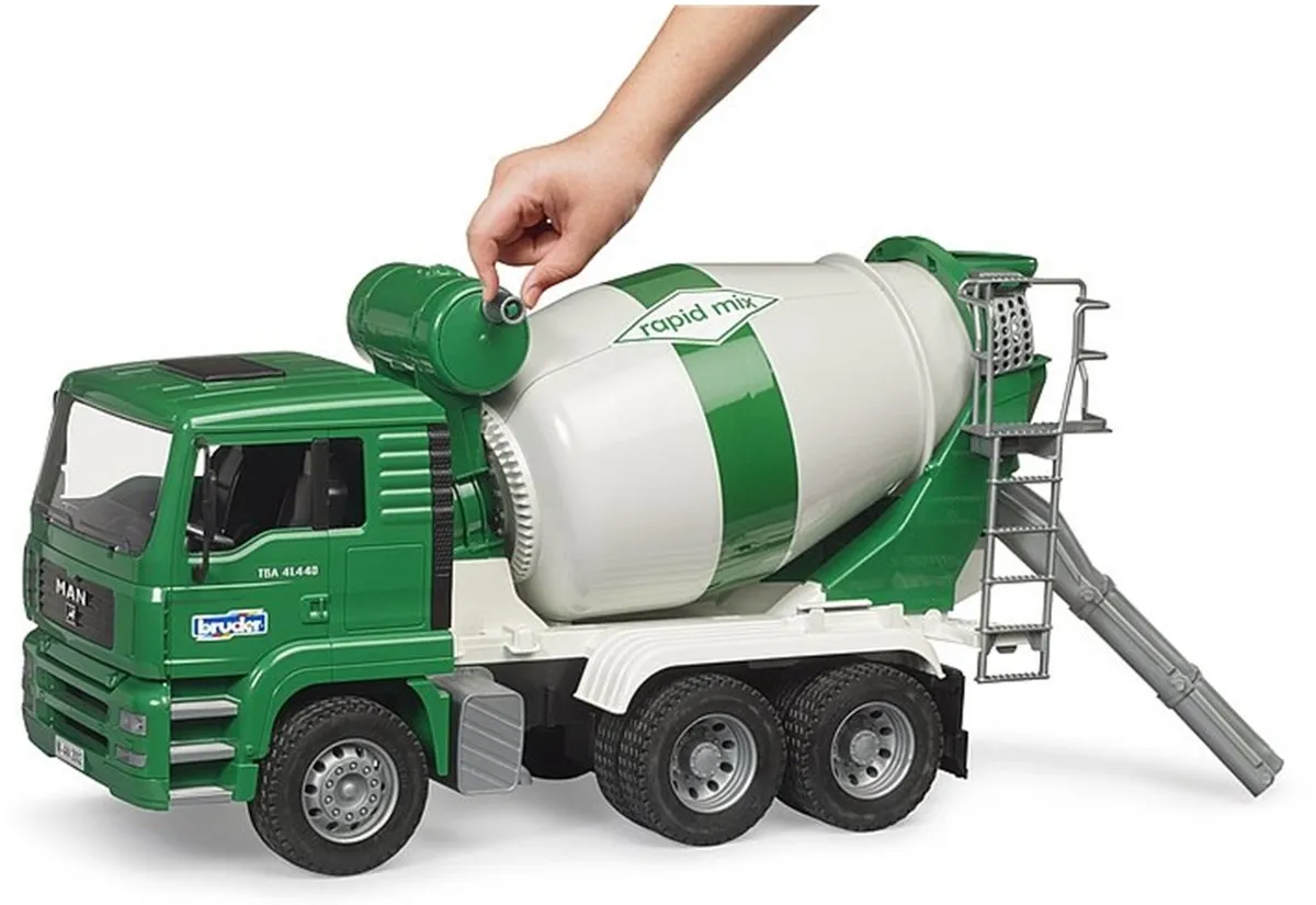 Bruder MAN TGA Cementmixer Blauw 02739