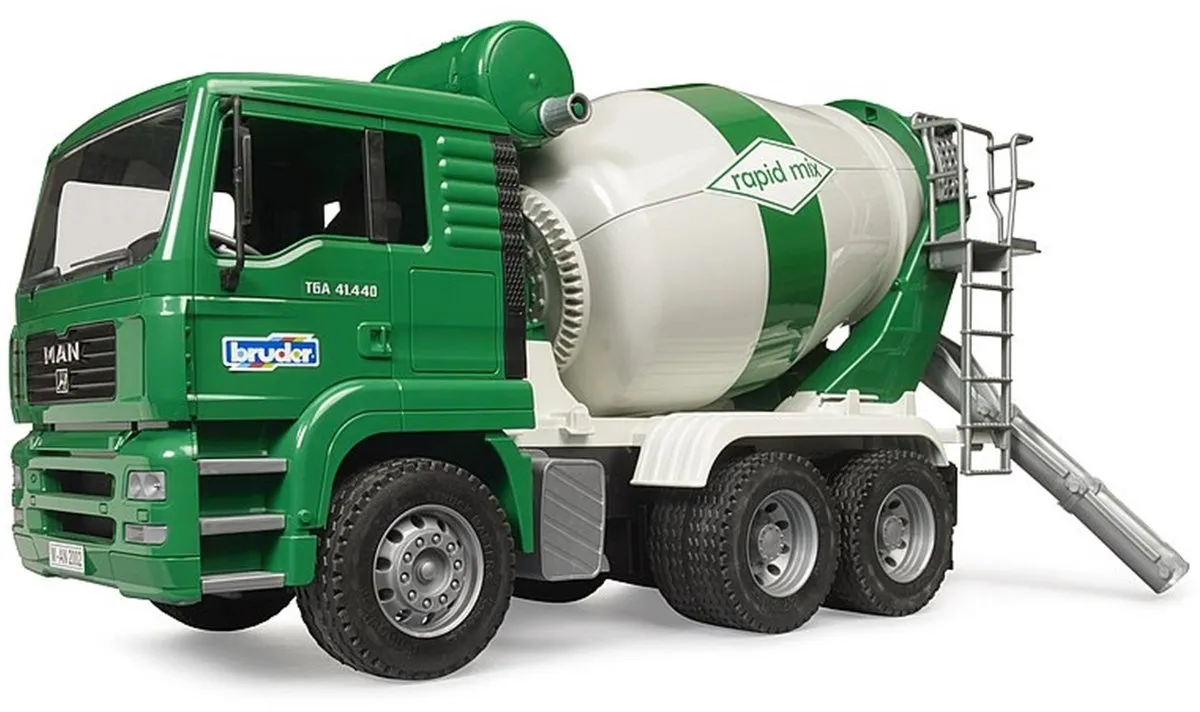 Bruder MAN TGA Cementmixer Blauw 02739