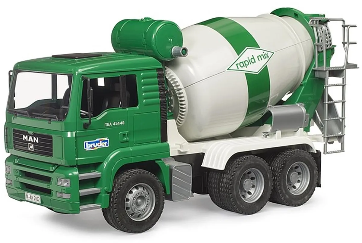 Bruder MAN TGA Cementmixer Blauw 02739