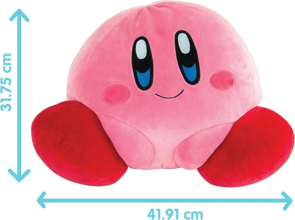 Tomy Super Mario Mega Kirby Pluchen Knuffel - Roze