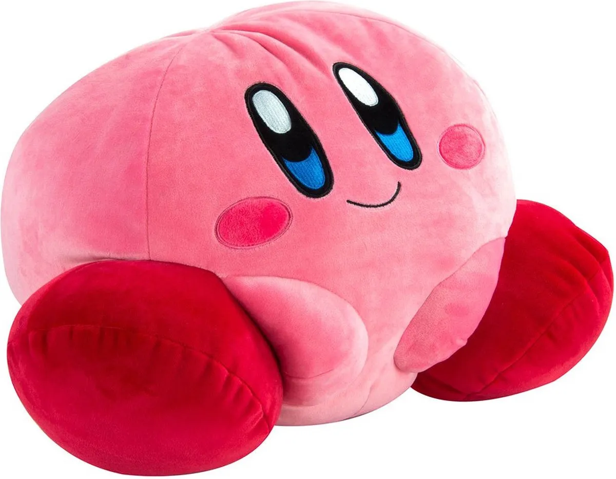 Tomy Super Mario Mega Kirby Pluchen Knuffel - Roze