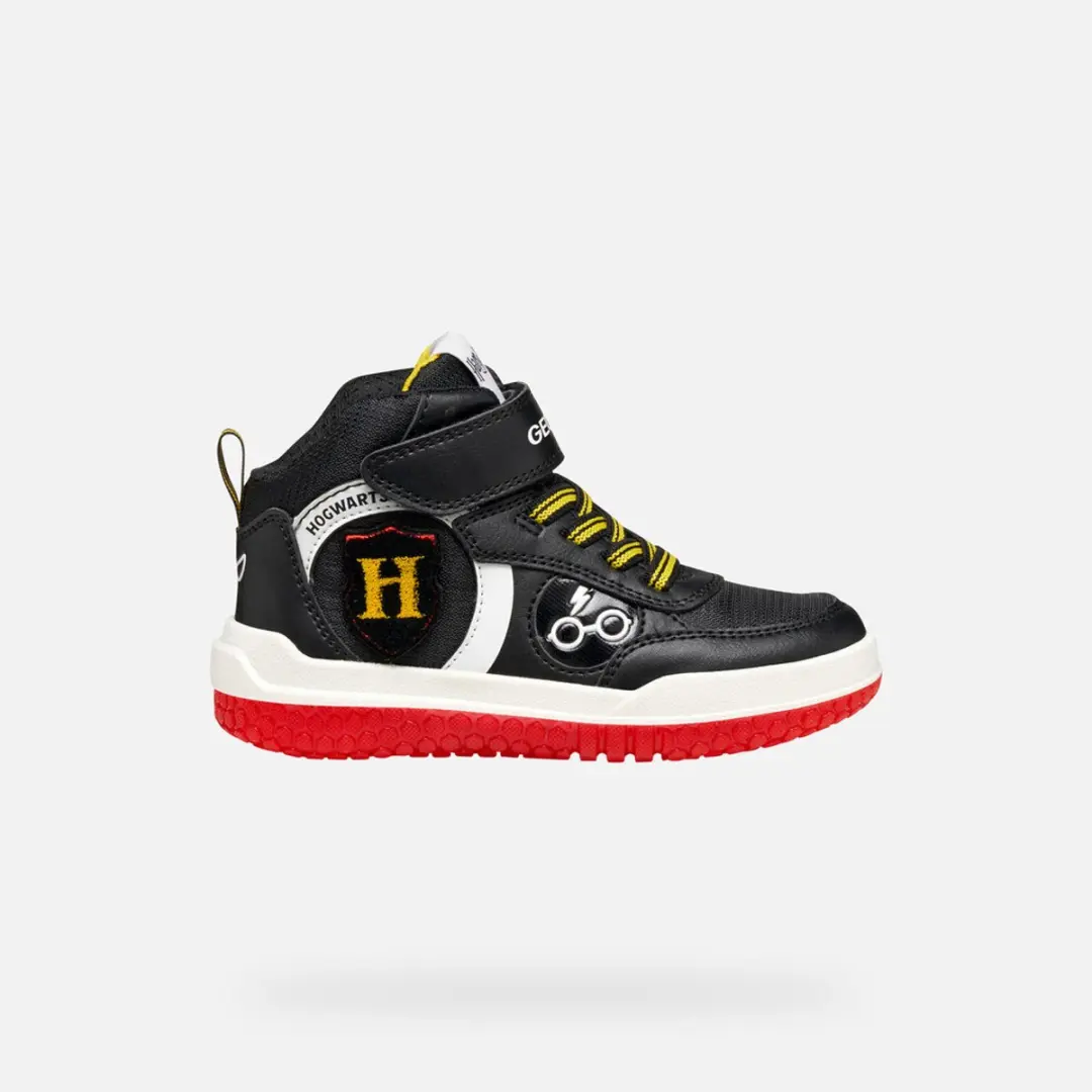 Geox Buzzerlight Skateschoenen 34 - Zwart/Rood