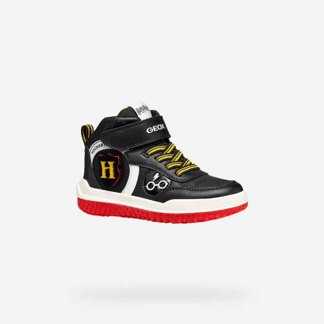 Geox Buzzerlight Skateschoenen 34 - Zwart/Rood