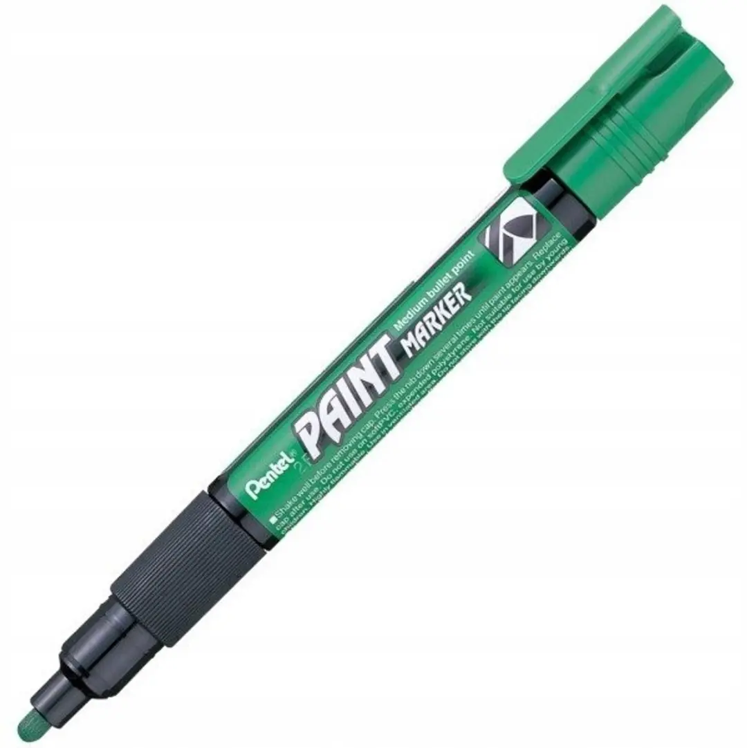 Pentel MMP20 Oliemarker Groen - 2.5mm - afbeelding 2 van 2