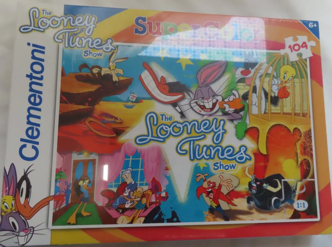 Clementoni The Looney Tunes Show Puzzel 104 Stuks - Multicolor