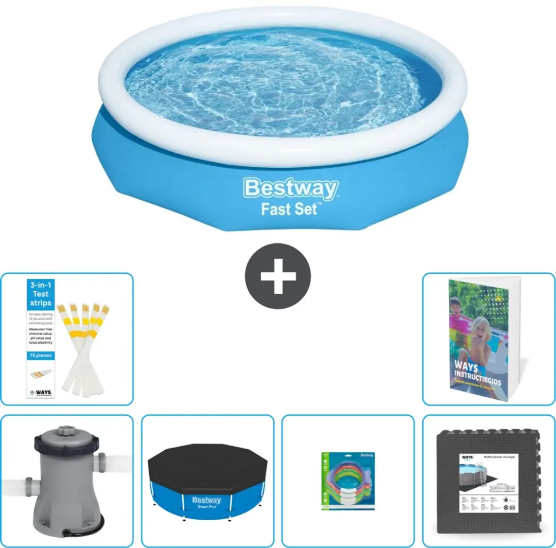 Bestway Fast Set Zwembad 305x66cm