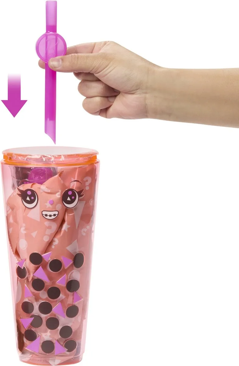 Barbie Reveal Bubbeltee Pop Mango Mochi - 2014621 - afbeelding 6 van 6