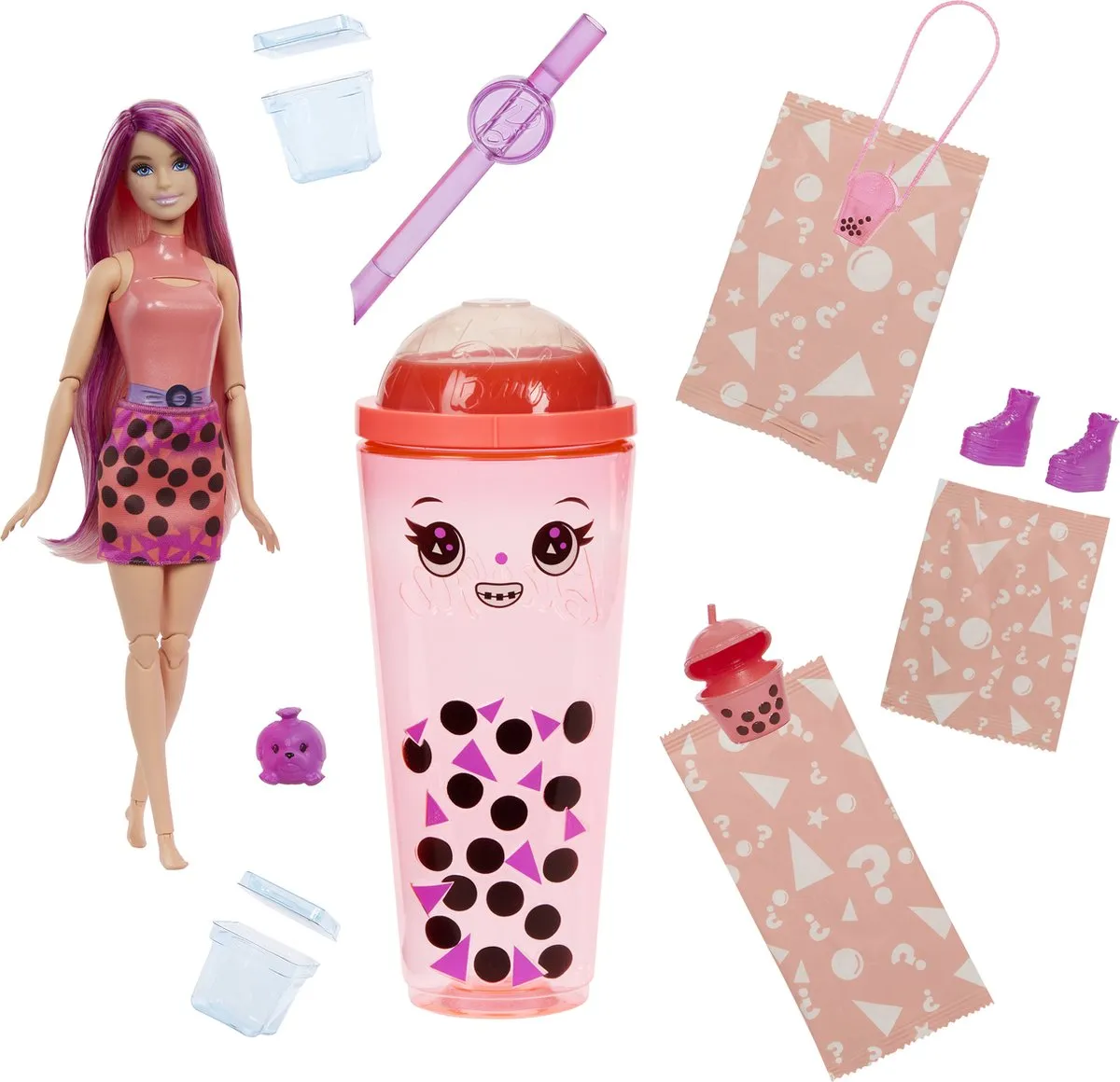 Barbie Reveal Bubbeltee Pop Mango Mochi - 2014621