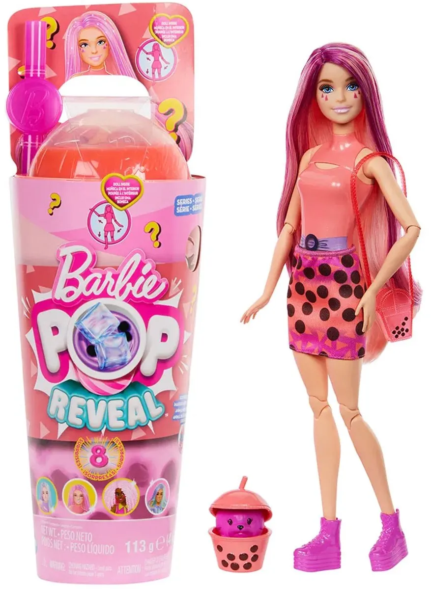 Barbie Reveal Bubbeltee Pop Mango Mochi - 2014621