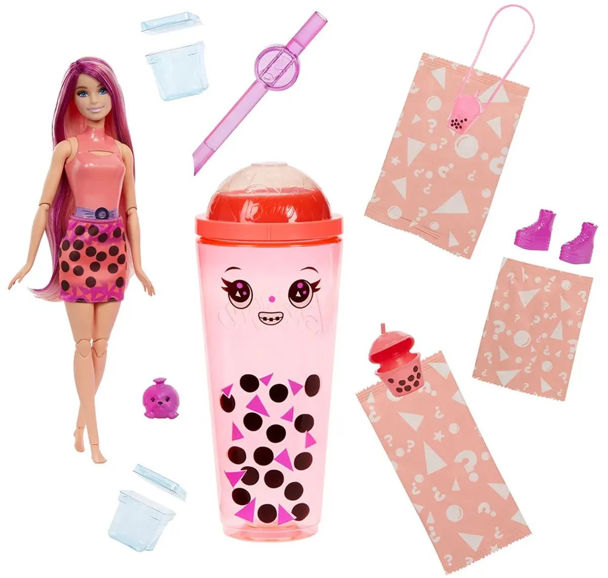 Barbie Reveal Bubbeltee Pop Mango Mochi - 2014621